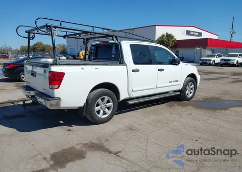 2014 Nissan Titan Sv z USA, uszkodzony, nr VIN 1N6BA0EDXEN504161